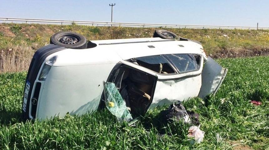 Sungurlu&rsquo;da Trafik Kazası: 3 Yaralı