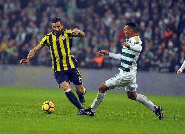 Süper Lig: Bursaspor: - Fenerbahçe: (ilk Yarı)