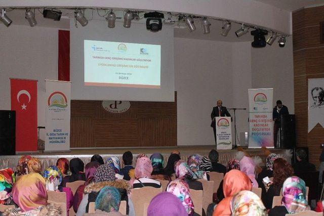 Kadın &Ccedil;ift&ccedil;ilere Eğitim 1