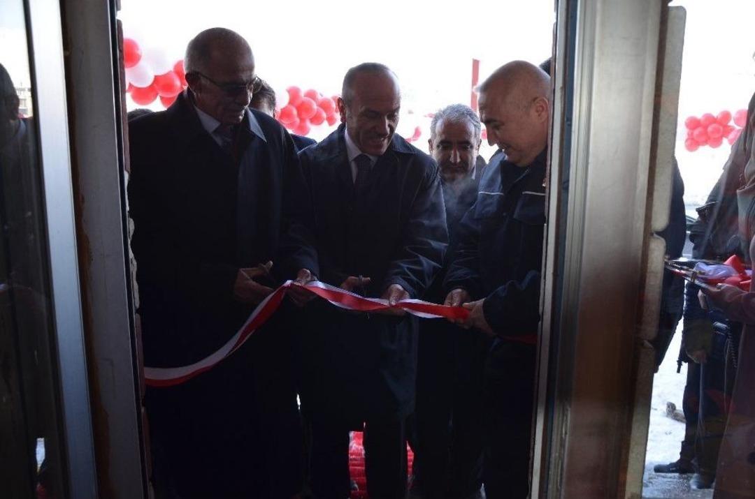 Y&uuml;ksekova&rsquo;nın İlk Yangın T&uuml;p&uuml; Dolum Tesisi A&ccedil;ıldı