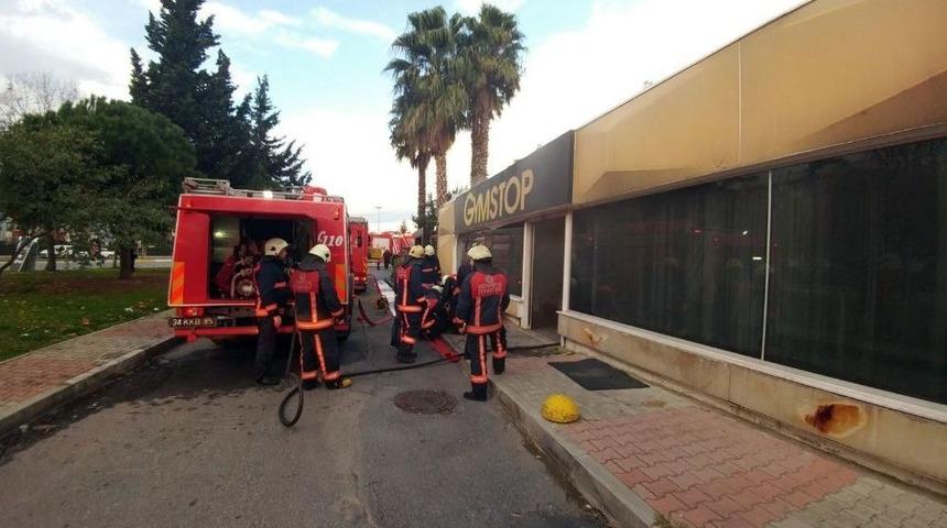 Atak&ouml;y&rsquo;de Korkutan Sauna Yangını