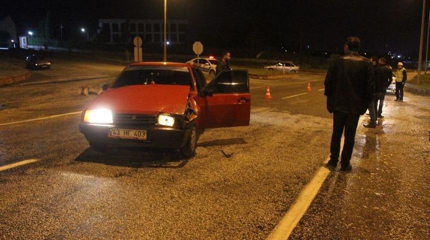 Tavşanlı&rsquo;da Trafik Kazası 1 Yaralı