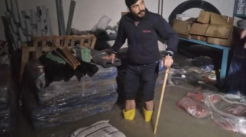 Başkent&rsquo;te İş Merkezi Sular Altında Kaldı