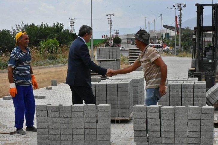 Nazilli Belediyesi İsabeyli’de Yol Çalışmalarını Sürdürüyor G2