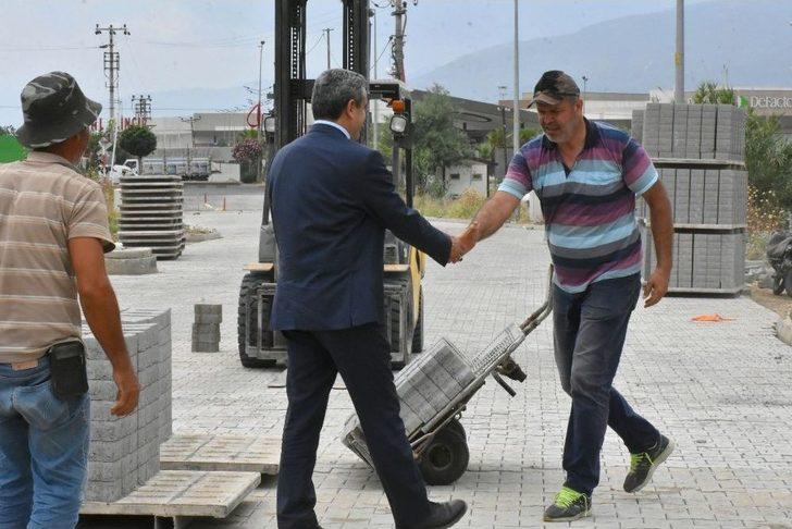 Nazilli Belediyesi İsabeyli’de Yol Çalışmalarını Sürdürüyor G3