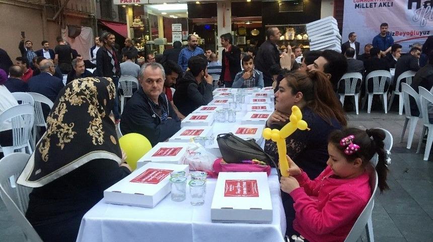 Cumhur İttifakı Beyoğlu İftar Sofrasında Buluştu