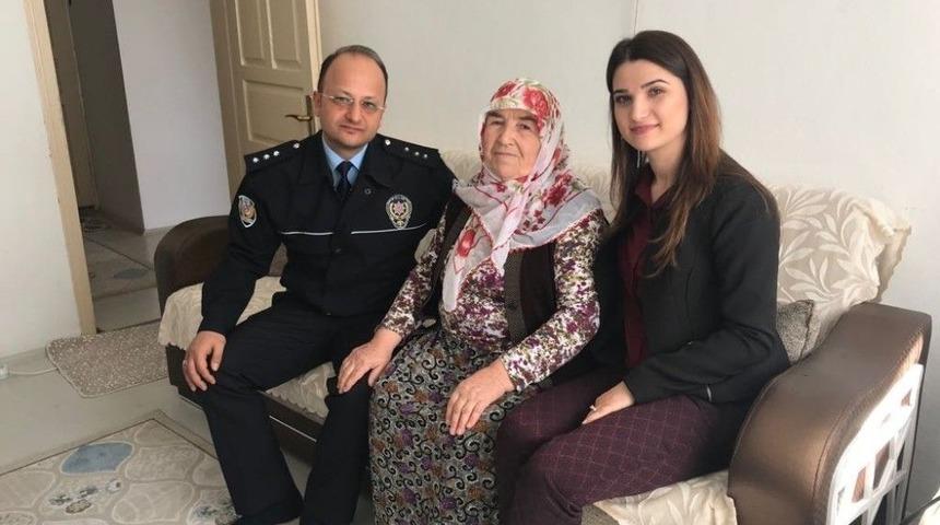 Niksar&rsquo;da Şehit Polis Aileleri Ziyaret Edildi