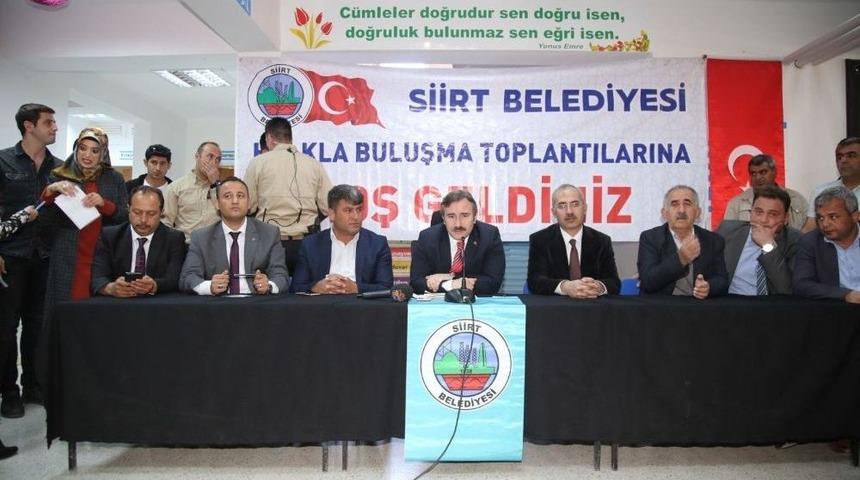 Başkan Taşkın Vatandaşları Dinledi