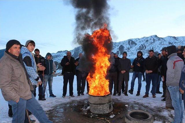 Kar Üstünde Hayvan Pazarı