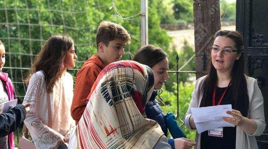 &Ccedil;&ouml;z&uuml;m Koleji &Ouml;ğrencileri Lgs Provası Yaptı