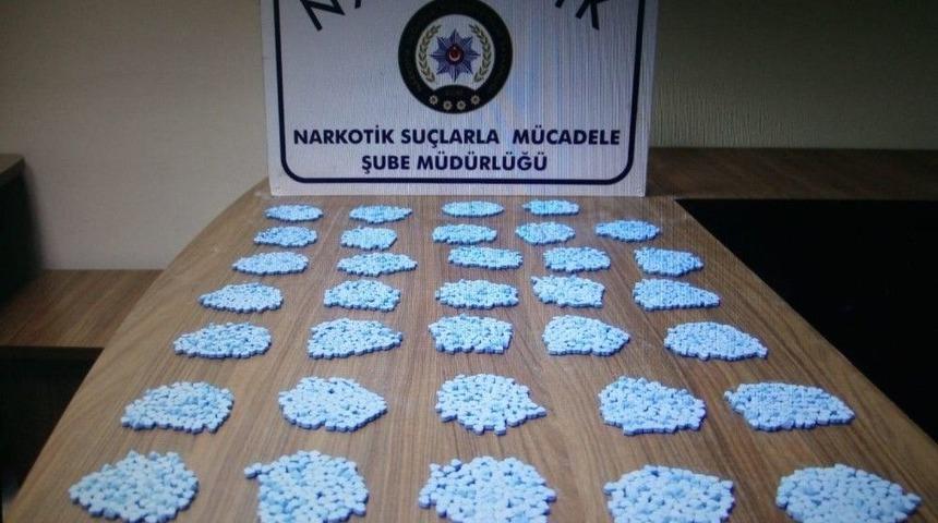 Trabzon&rsquo;da 3 Bin 389 Adet Ecstacy Hap Ele Ge&ccedil;irildi
