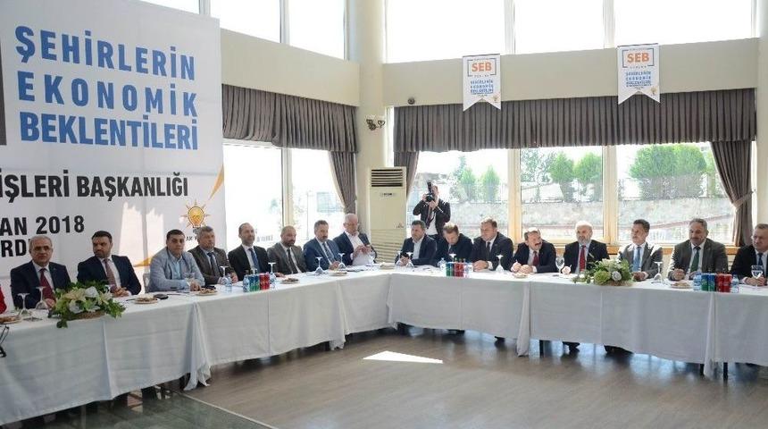 Ordu&rsquo;da &lsquo;şehirlerin Ekonomik Beklentileri Formu&rsquo;