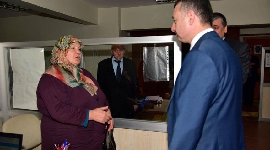 Vali B&uuml;y&uuml;kakın&rsquo;dan İşkur&rsquo;a Ziyaret