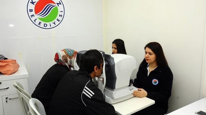 Kepez&rsquo;de Tam Donanımlı G&ouml;z Muayenesi