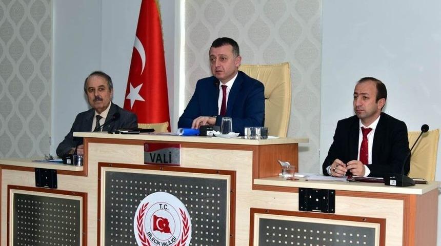 Bilecik&rsquo;te İl Koordinasyon Kurulu Toplantısı Yapıldı