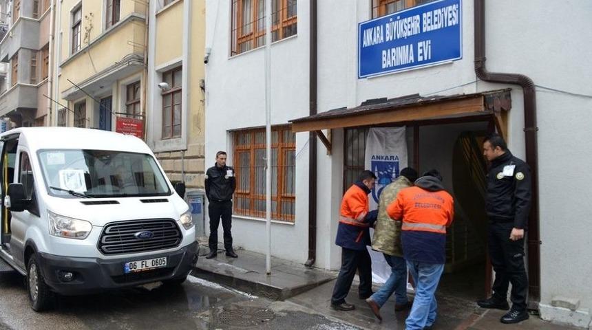 B&uuml;y&uuml;kşehir, Evsizlere Soğuk Havada, Sıcak Yuva Oldu