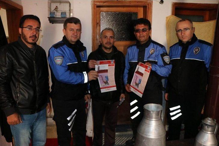 Suriyelilere ‘arapça’ Broşürlü Önlem G4