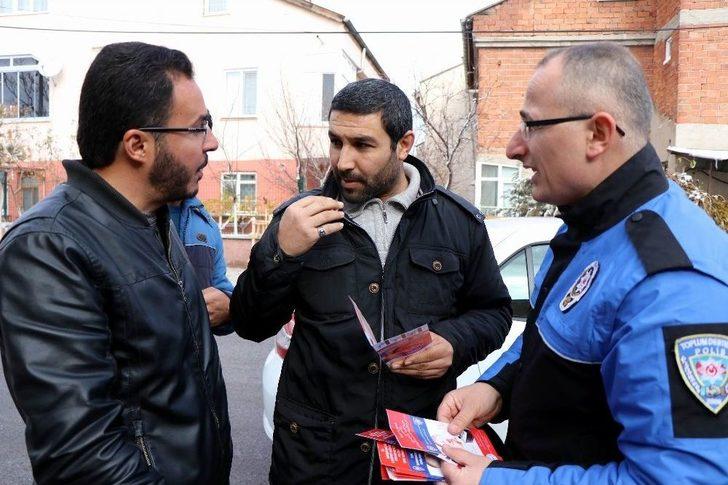 Suriyelilere ‘arapça’ Broşürlü Önlem G5