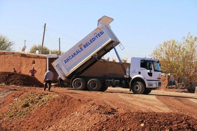 Ayhan Yol Yapım Çalışmalarını Denetledi