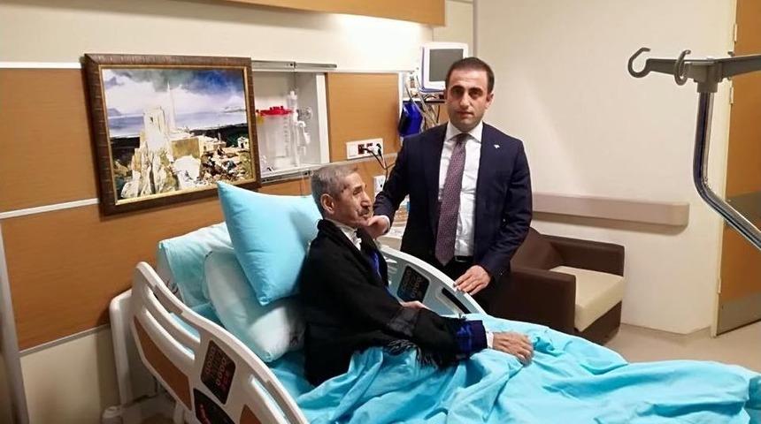 Kaymakam Alibeyoğlu&rsquo;ndan Şehit Babasına Ziyaret