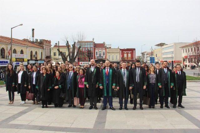 Edirne’de Avukatlar Günü Törenle Kutlandı