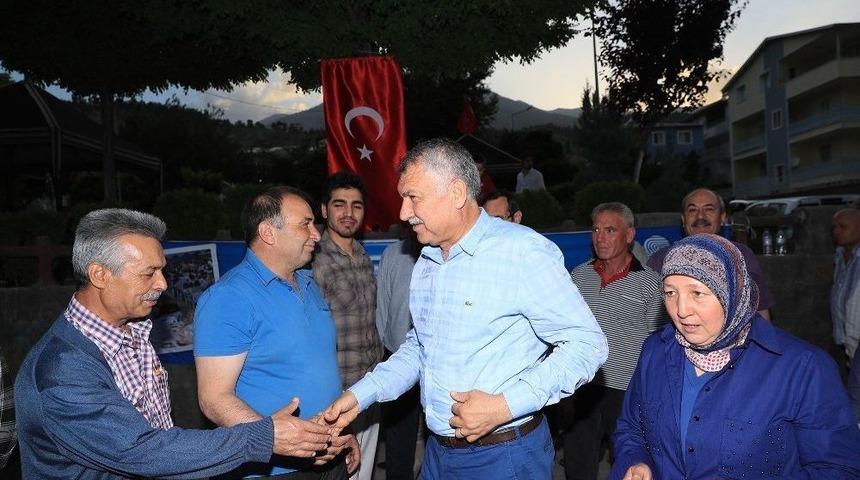 Seyhan&rsquo;ın İftar Sofrası Pozantı&rsquo;da Kuruldu