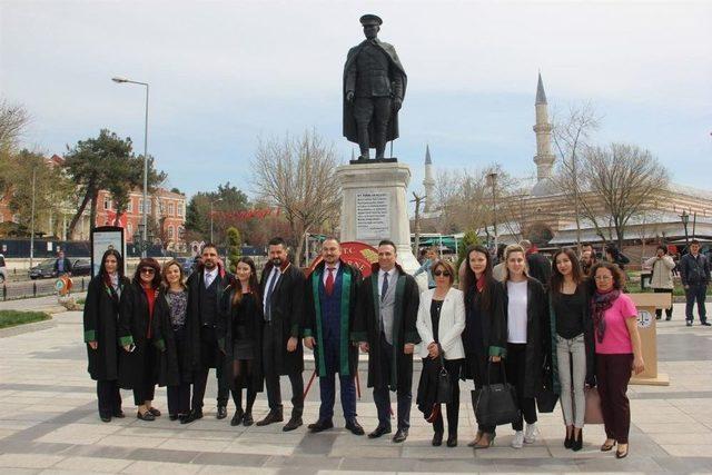 Edirne’de Avukatlar Günü Törenle Kutlandı