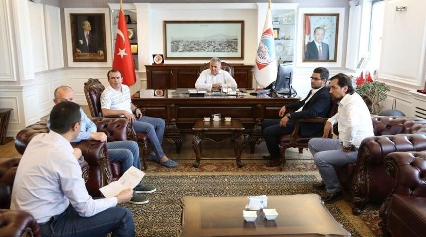 Kto Emlak Komitesi &Uuml;yeleri Melikgazi Belediyesini Ziyaret Etti