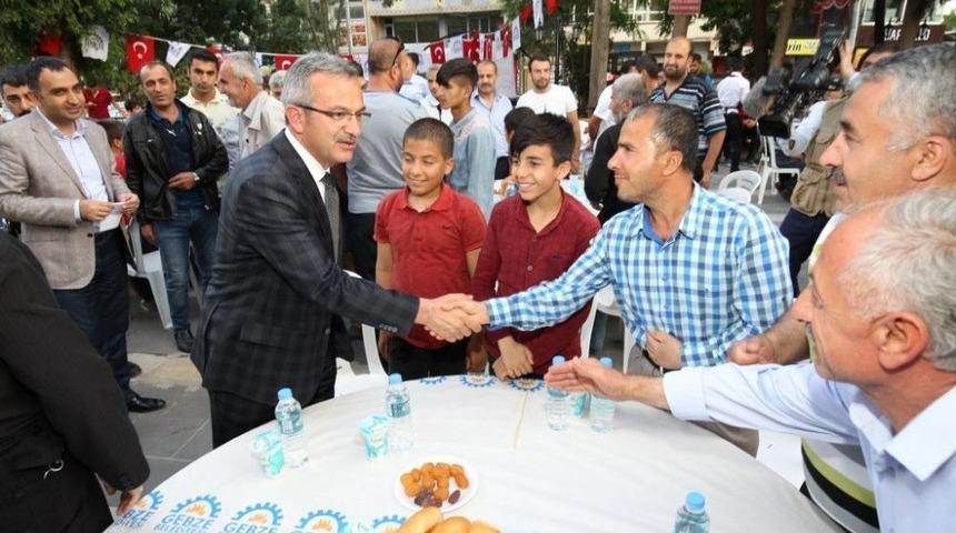 Başkan K&ouml;şker Silvanlılarla Kardeşlik İftarında Buluştu