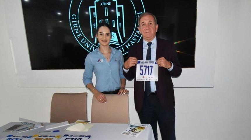 Dr. Suat G&uuml;nsel Girne &Uuml;niversitesi Hastanesi 1. Girne Maratonu&rsquo;nun Destek Sponsoru