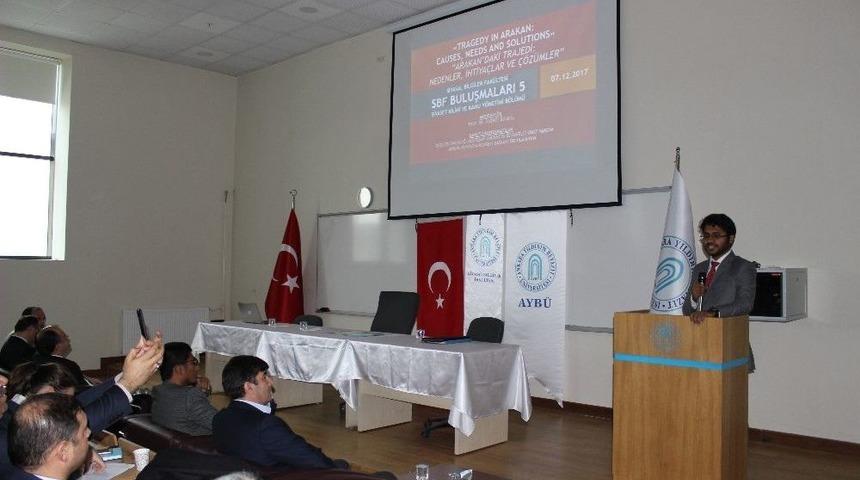 Ankara’da Arakan Semineri