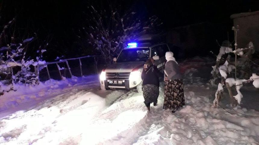 Van&rsquo;da 7 Saatlik Hasta Kurtarma Operasyonu