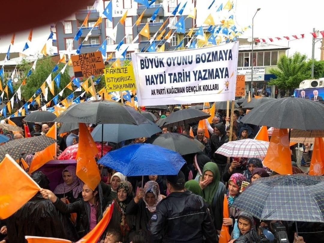 Bakan Arslan, Kağızman&rsquo;dan Muharrem İnce&rsquo;ye G&ouml;ndermede Bulundu