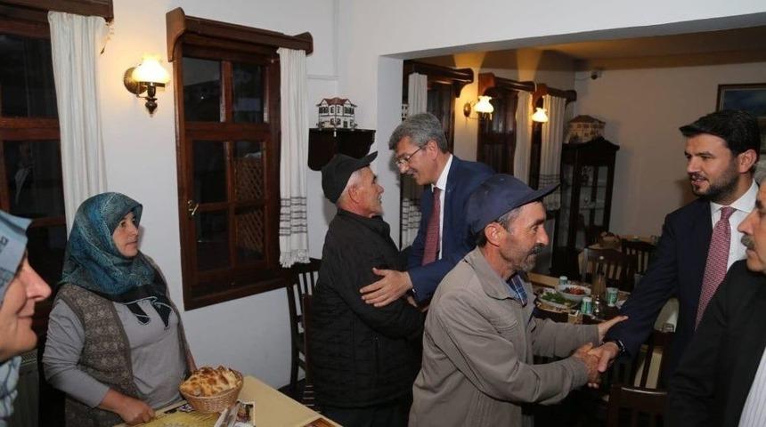 Beypazarı&rsquo;nda Şehit Yakınları Ve Gaziler İftarda Bir Araya Geldi