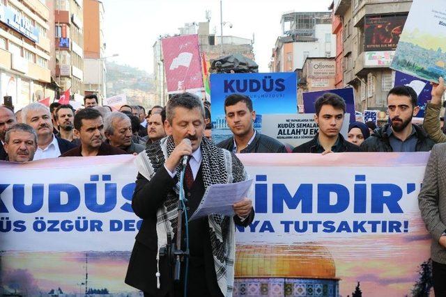 Ak Parti Zonguldak İl Teşkilatı’ndan, Abd’ye Kudüs Tepkisi