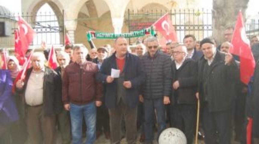 Malkara&rsquo;da Abd Ve İsrail&rsquo;e Tepki