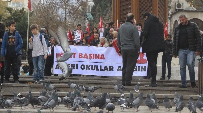 Vatan Partisi Abd Ve İsrail Protesto Etti