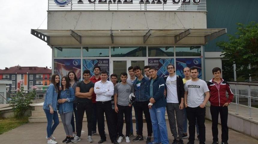 Lise &Ouml;ğrencilerinden D&uuml;zce &Uuml;niversitesi&rsquo;ne Ziyaret