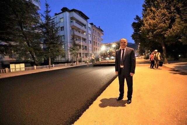 Pamukkale Belediyesi Altı Günde Çalışmaları Bitirdi