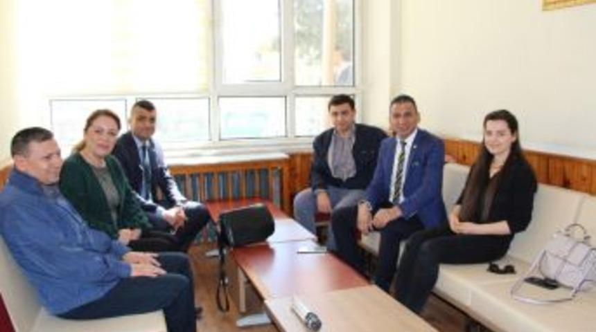 Baro Başkanı Er, G&uuml;lnar İl&ccedil;e Temsilciliğini Ziyaret Etti