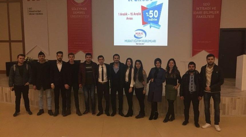 Sdü’de Milli Ekonomi Ve 2023 Hedefleri Konuşuldu