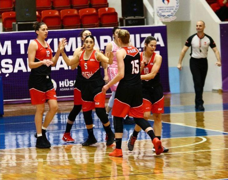 Bilyoner.com Kadınlar Basketbol Süper Ligi: Adana Aski: 56 - Agü Spor: 72 G2