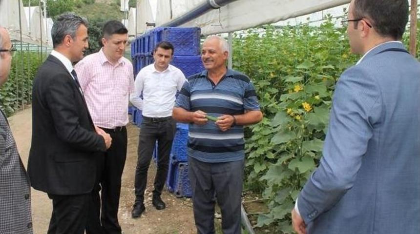 &Ccedil;altı K&ouml;y&uuml;ne Tarım Ziyareti