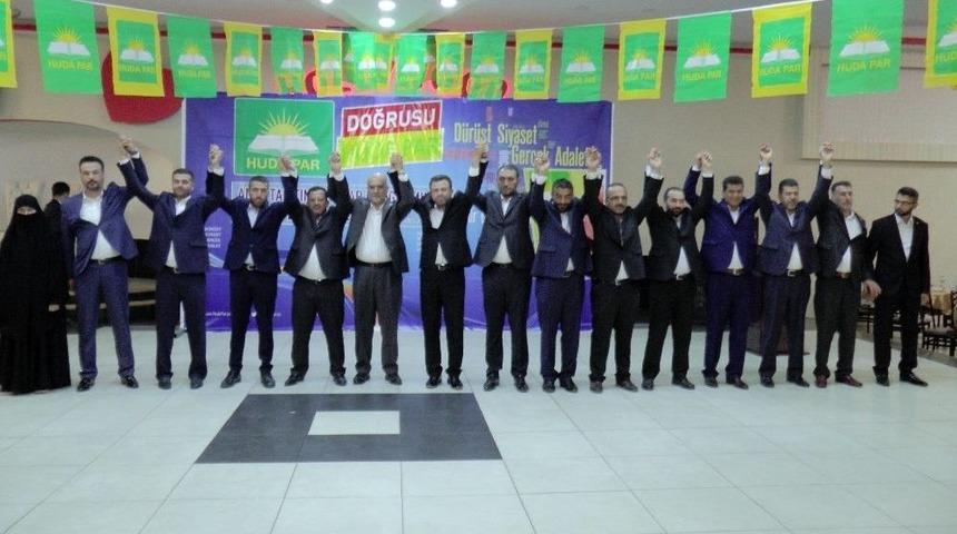 H&uuml;dapar Gaziantep Adaylarını Tanıttı