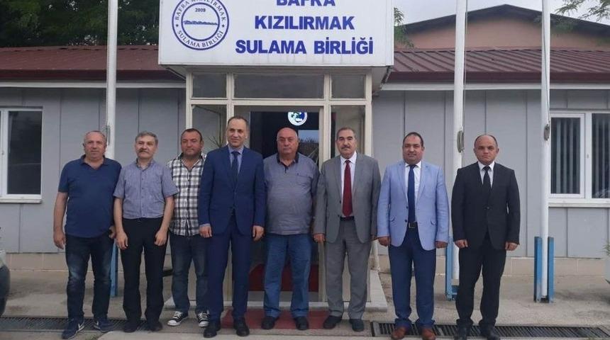 Bafra&rsquo;da Sulama Birlikleri Dsi&rsquo;ye Devredildi