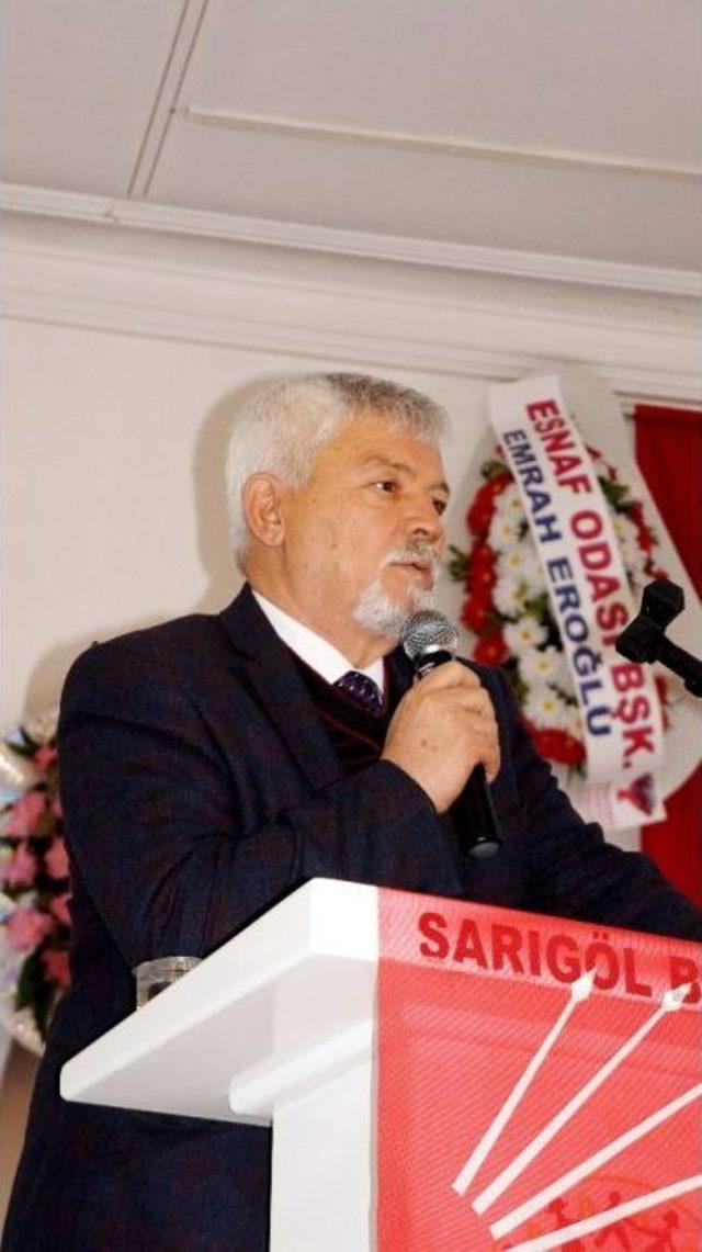 Sarıgöl Chp’de Akdeniz Güven Tazeledi