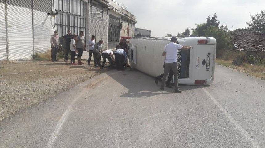 Denizli&rsquo;de Trafik Kazası: 8 Yaralı