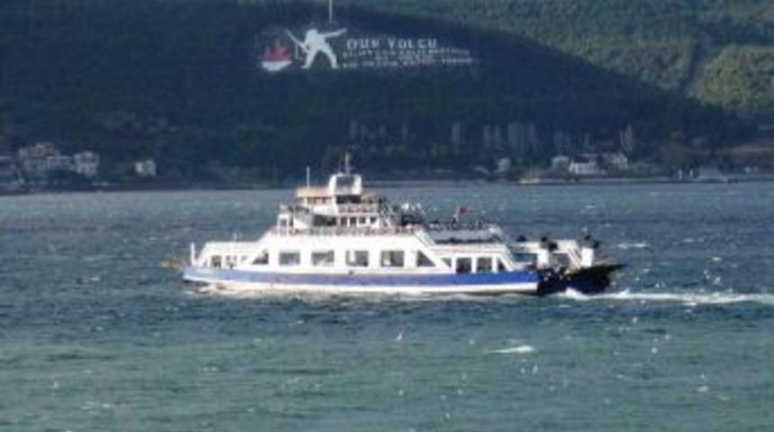 Gökçeada’da Feribot Seferlerine Fırtına Engeli
