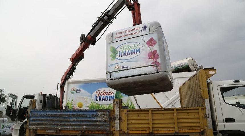 İlkadım&rsquo;da 1 Yılda 106 Bin Ton &Ccedil;&ouml;p Toplandı