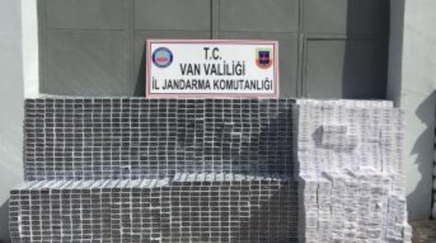 Van’da Kaçak Sigara Operasyonu